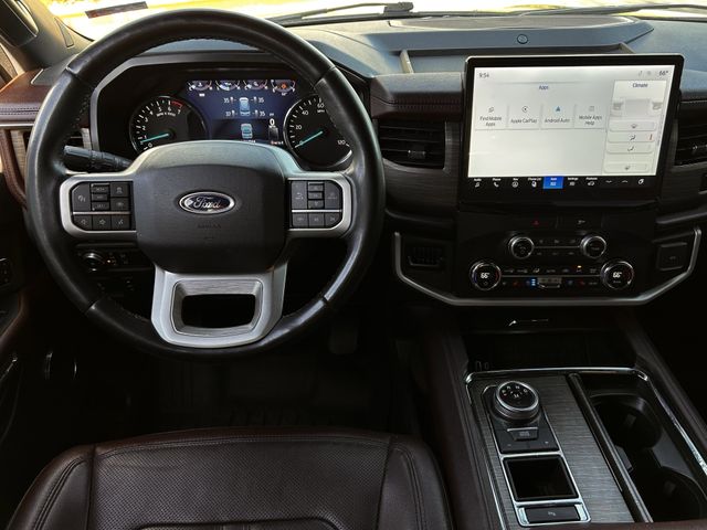 Used 2022 Agate Black Metallic Ford Limited image 12