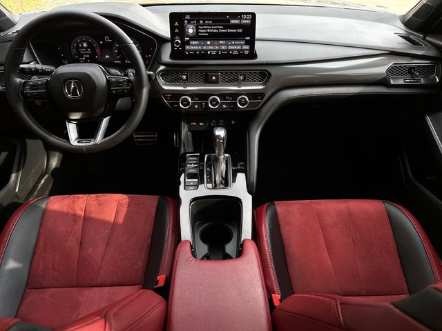 Certified Used 2024 Liquid Carbon Metallic Acura A-Spec Tech Package image 12