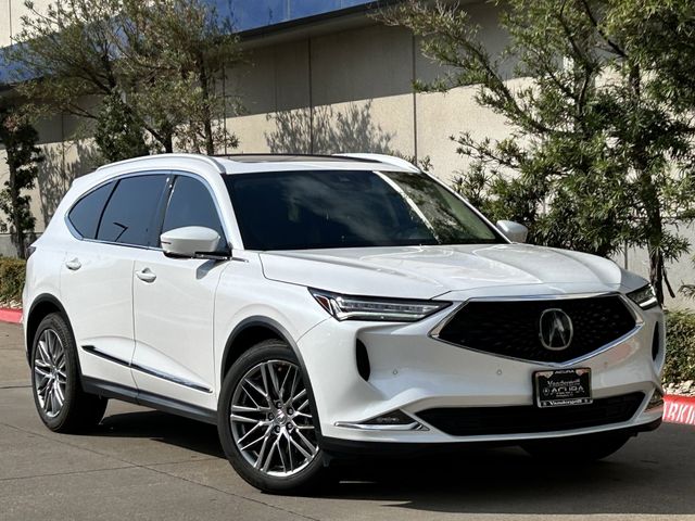 Certified Used 2024 Platinum White Pearl Acura Advance image 2