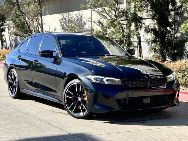 Used 2025 Black Sapphire Metallic BMW M340i xDrive image 2