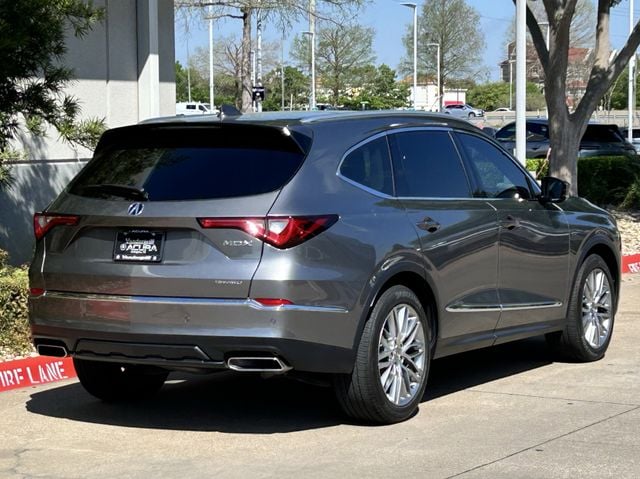 Certified Used 2023 Liquid Carbon Metallic Acura Advance image 4