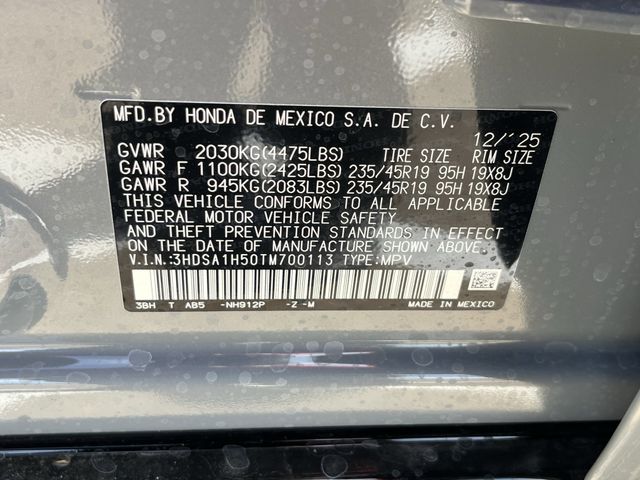 New 2026 Platinum White Pearl Acura A-Spec Package image 36