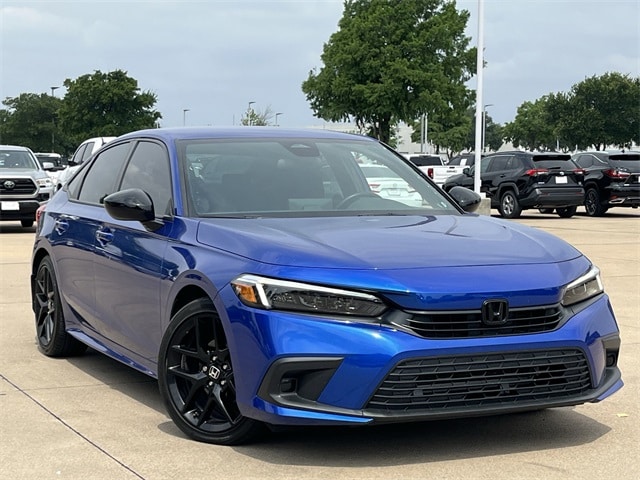 Used 2023 Honda Civic Sport with VIN 2HGFE2F53PH557132 for sale in Arlington, TX