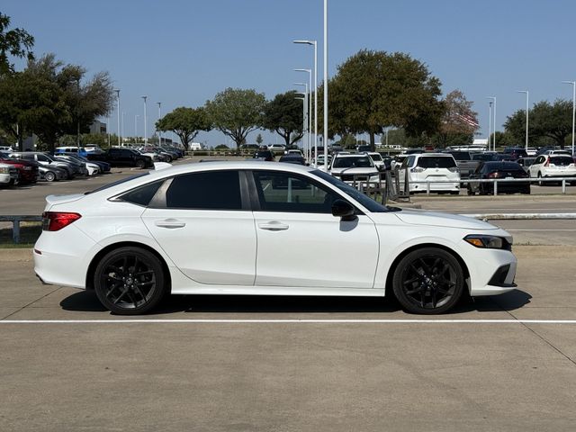 Used 2023 Platinum White Pearl Honda Sport image 3