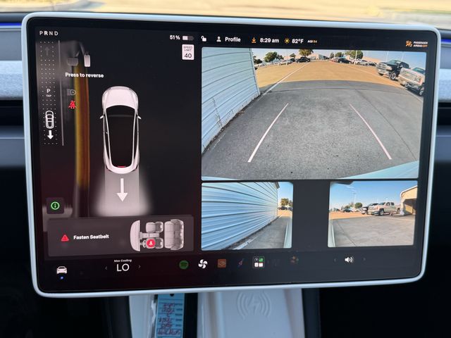 Used 2025 Pearl White Multi-Coat Tesla Long Range image 16