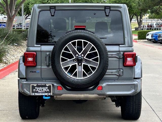 Used 2022 Sting-Gray Clearcoat Jeep Unlimited Sahara High Altitude 4xe image 5