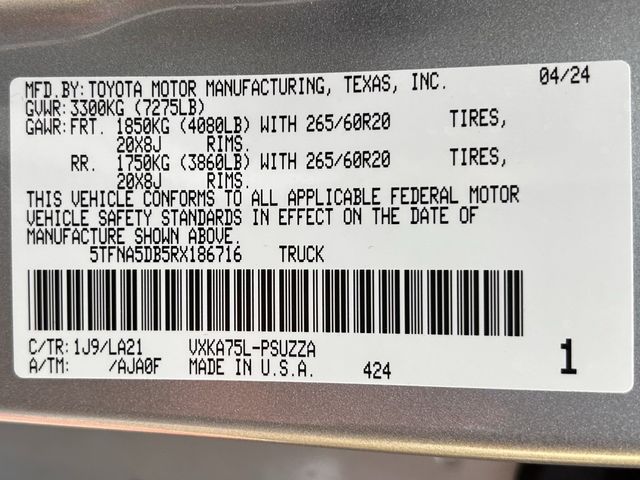 Used 2024 Celestial Silver Metallic Toyota Platinum image 26