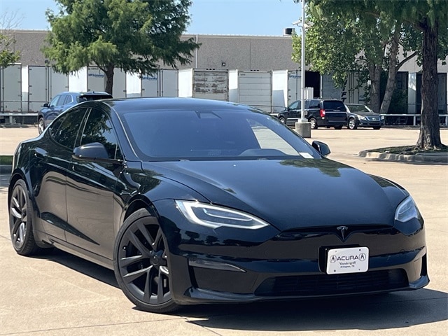 Used 2021 Tesla Model S Plaid with VIN 5YJSA1E6XMF435690 for sale in Arlington, TX