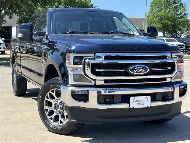 Used 2021 Ford F-250 Super Duty Lariat with VIN 1FT7W2BT9MED68945 for sale in Arlington, TX
