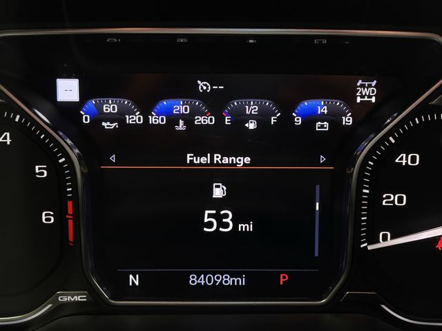 Used 2021 White Frost Tricoat GMC SLT image 16