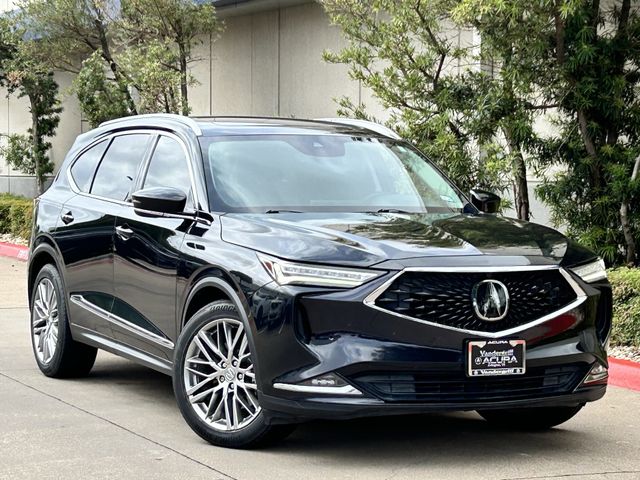 Used 2023 Majestic Black Pearl Acura Advance image 2
