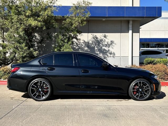 Used 2025 Black Sapphire Metallic BMW M340i xDrive image 3