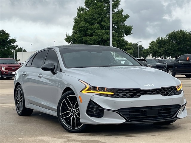 Used 2023 Kia K5 GT with VIN 5XXG44J80PG213697 for sale in Arlington, TX