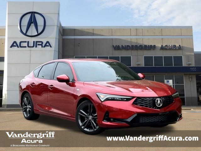 Performance Red Pearl 2025 Acura Integra FWD with A-SPEC Package Sedan Front-Wheel Drive Continuously Variable Transmission