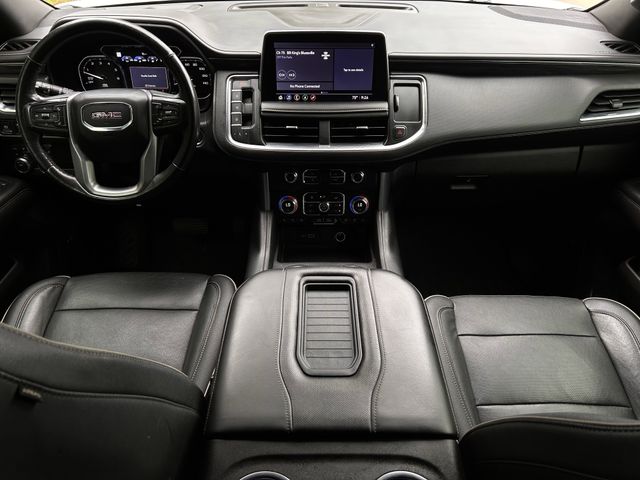Used 2021 White Frost Tricoat GMC SLT image 11