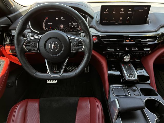 Used 2023 Liquid Carbon Metallic Acura A-Spec image 13
