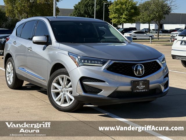 Lunar Silver Metallic 2021 Acura RDX SUV / Crossover Front-Wheel Drive Automatic