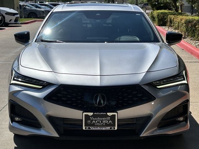 Certified Used 2023 Lunar Silver Metallic Acura A-Spec Package image 9