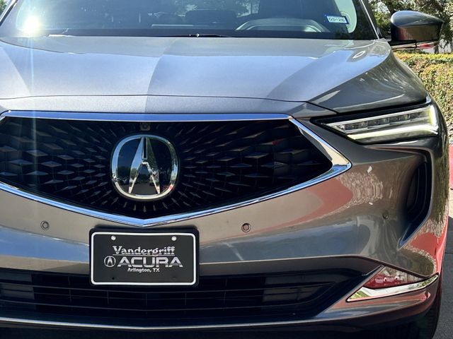 Certified Used 2023 Liquid Carbon Metallic Acura Advance image 10