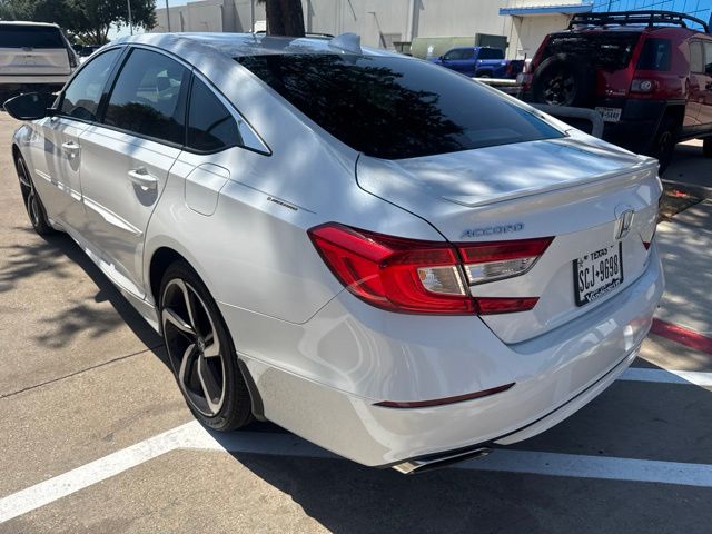 Used 2020 Platinum White Pearl Honda Sport image 4