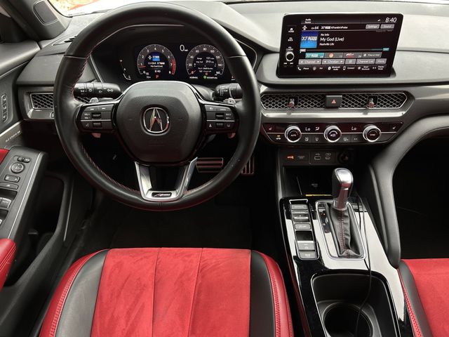 Used 2024 Platinum White Pearl Acura A-Spec Tech Package image 13