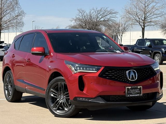 Certified Used 2023 Performance Red Pearl Acura A-Spec Package image 2