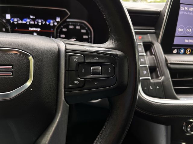 Used 2021 White Frost Tricoat GMC SLT image 15