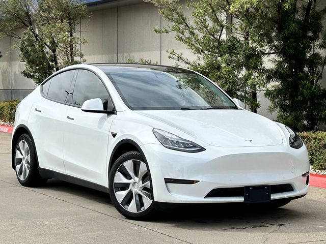 Used 2021 Pearl White Multi-Coat Tesla Long Range image 2
