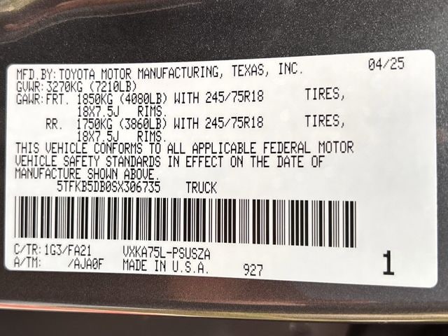 Used 2025 Magnetic Gray Metallic Toyota SR image 32