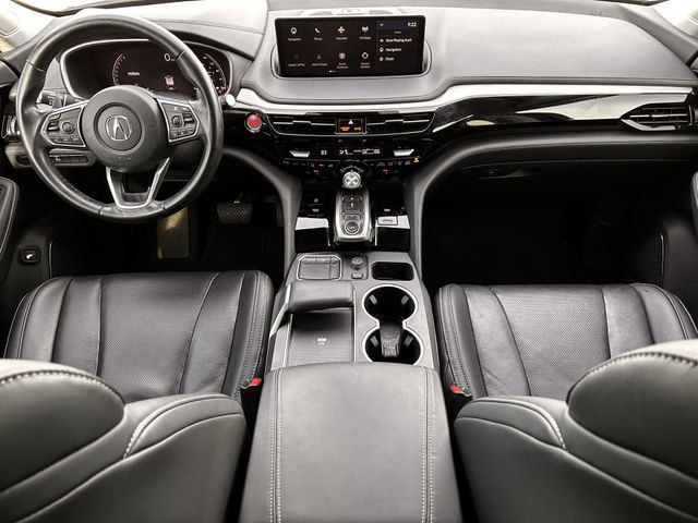 Used 2023 Liquid Carbon Metallic Acura Technology image 12