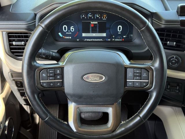 Used 2024 Star White Metallic Tri-Coat Ford Platinum image 12