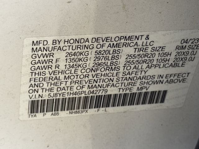 Certified Used 2023 Platinum White Pearl Acura Technology image 30