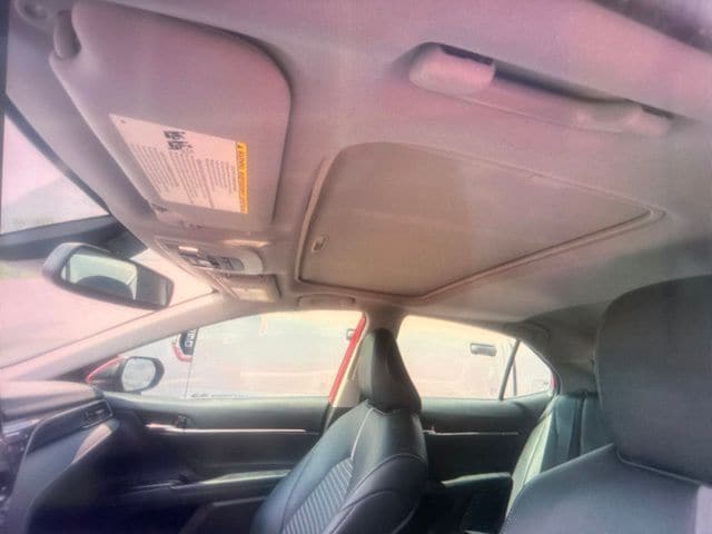 Used 2023 Supersonic Red Midnight Black Metallic Toyota SE image 12