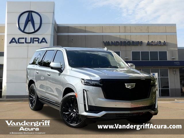 Argent Silver Metallic 2024 Cadillac Escalade SUV / Crossover Four-Wheel Drive Automatic