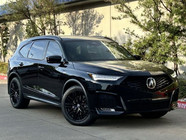 Certified Used 2025 Majestic Black Pearl Acura A-Spec Advance Package image 2