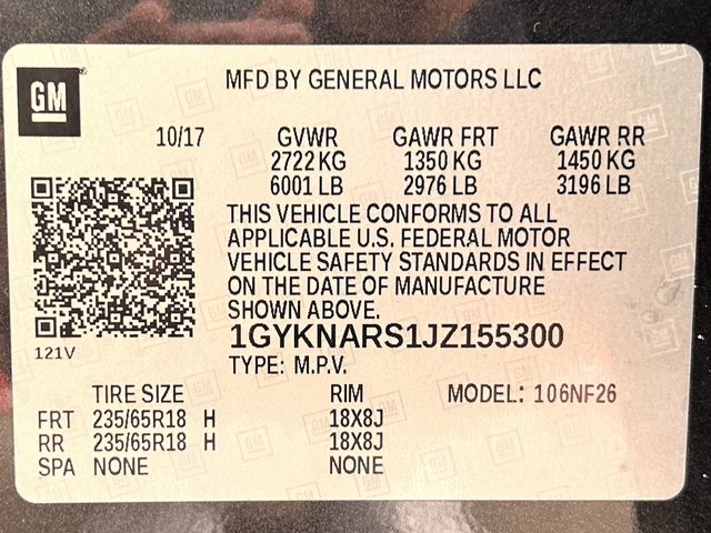 Used 2018 Dark Granite Metallic CADILLAC Base image 37