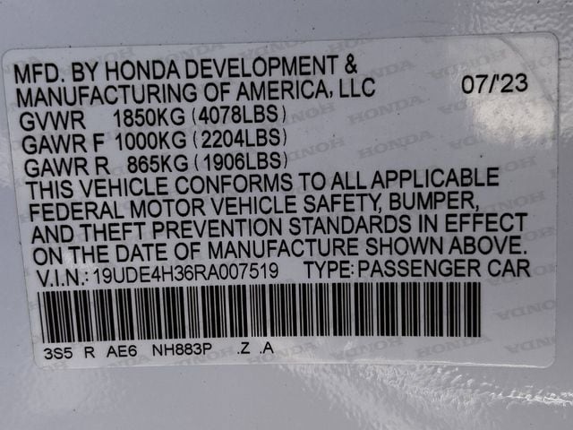 Certified Used 2024 Platinum White Pearl Acura A-Spec Package image 34