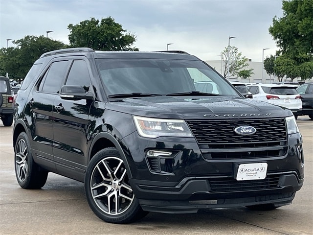 Used 2019 Ford Explorer Sport with VIN 1FM5K8GT6KGA59638 for sale in Irving, TX