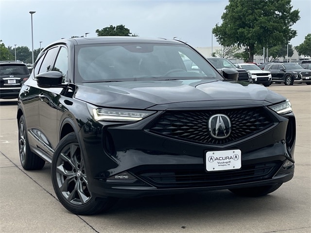 Certified 2022 Acura MDX A-Spec Package with VIN 5J8YE1H04NL039342 for sale in Arlington, TX