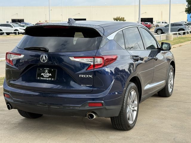 Used 2020 Fathom Blue Pearl Acura Advance Package image 4