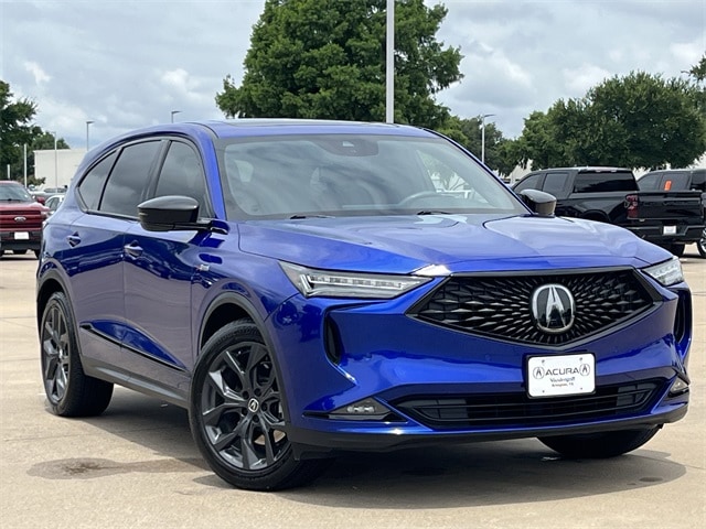 Certified 2023 Acura MDX A-Spec Package with VIN 5J8YE1H01PL034005 for sale in Arlington, TX