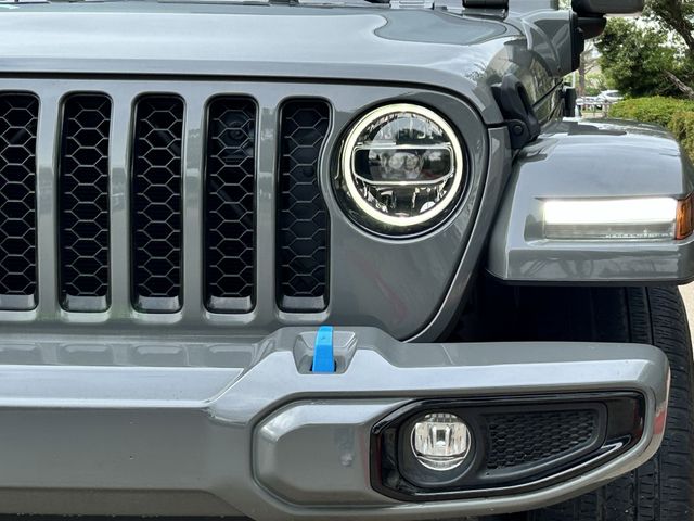 Used 2022 Sting-Gray Clearcoat Jeep Unlimited Sahara High Altitude 4xe image 9