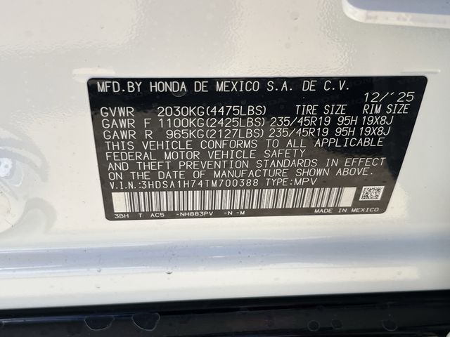 New 2026 Platinum White Pearl Acura A-Spec Advance Package image 36