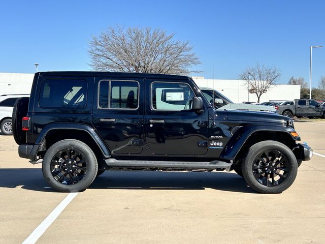 Used 2023 Black Clearcoat Jeep Sahara 4xe image 3
