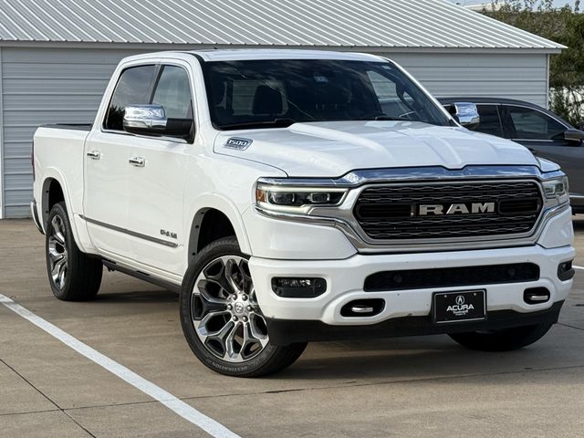 Used 2022 Bright White Clearcoat Ram Limited image 2