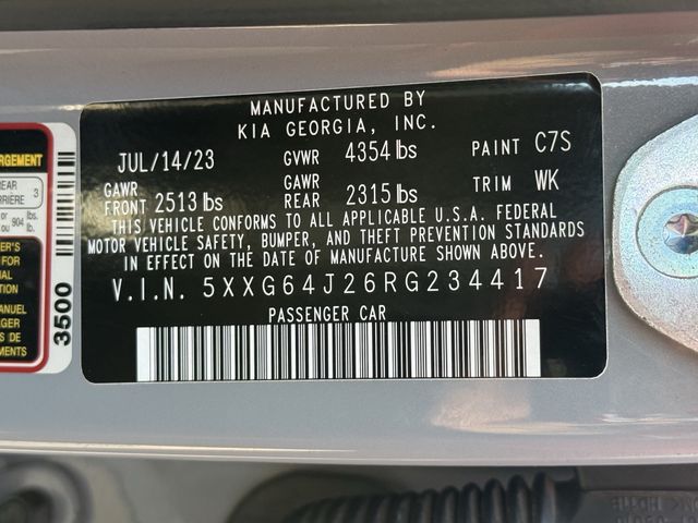 Used 2024 Wolf Gray Kia GT-Line image 30