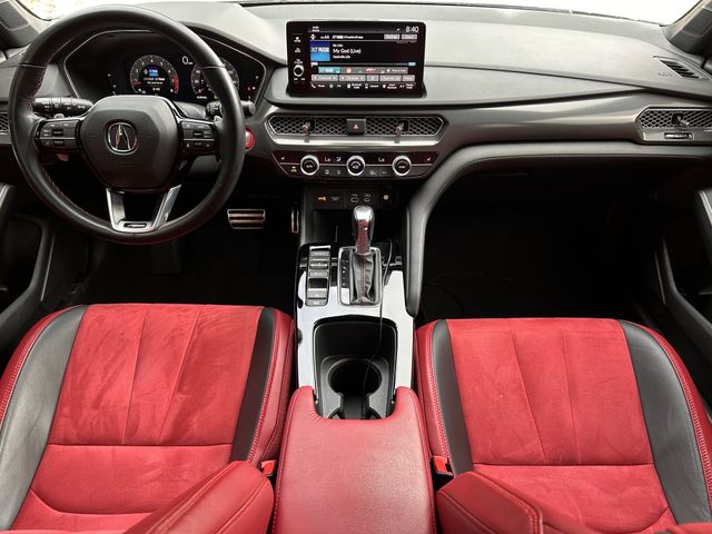 Used 2024 Platinum White Pearl Acura A-Spec Tech Package image 12