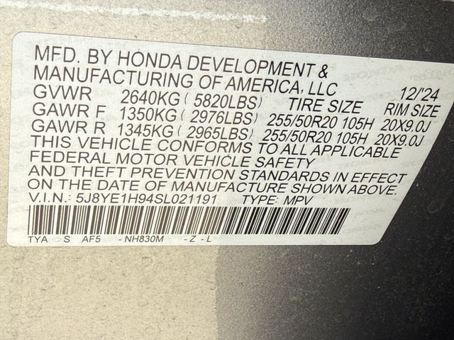 Certified Used 2025 Lunar Silver Metallic Acura A-Spec Advance Package image 32