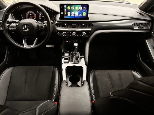 Certified Used 2025 Liquid Carbon Metallic Acura A-Spec Tech Package image 12