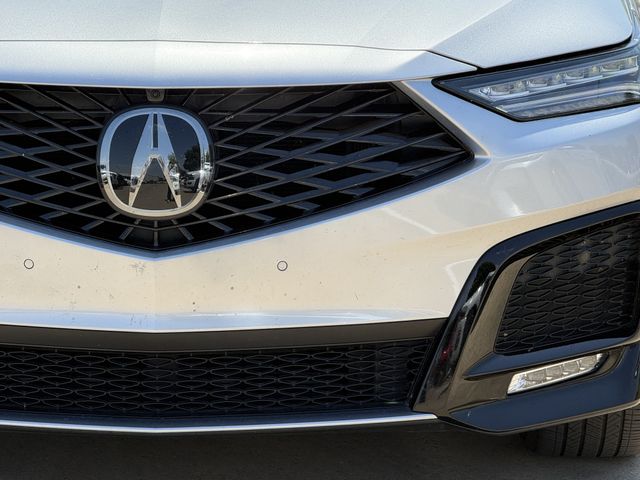 Certified Used 2025 Lunar Silver Metallic Acura A-Spec Advance Package image 11